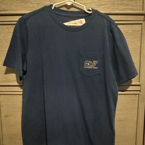 Vineyard Vines Kids Classic Blue Tee